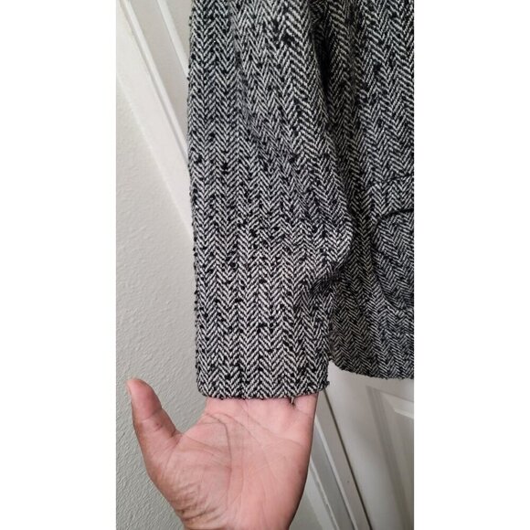 Betsey Johnson Womens Jacket With Rose Zipper Pull - Size XS/TP - Picture 5 of 12